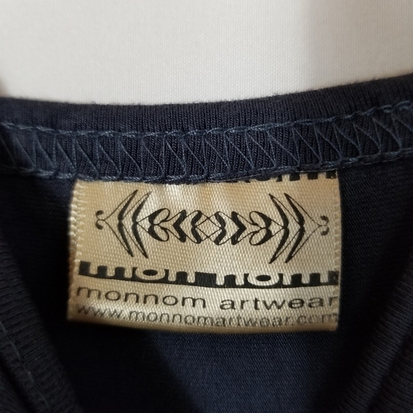 SMALL navy tunic tank top handmade - Picture 3 of 6